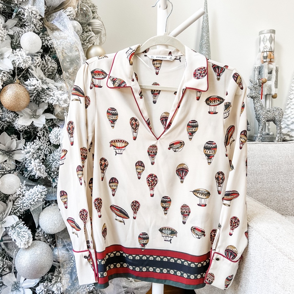 Zara long sleeve top